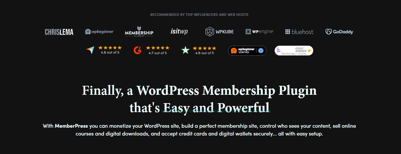 Memberpress WordPress plugin